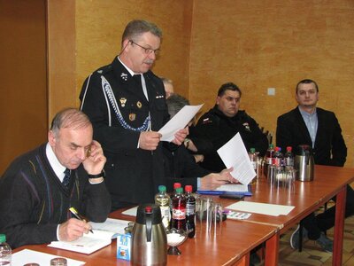 Zebranie sprawozdawcze OSP Szczedrzyk